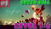 #1| Star Knight Gameplay Walkthrough Guide | Green Hill Stage 1 to 6 | iOS Android Full HD