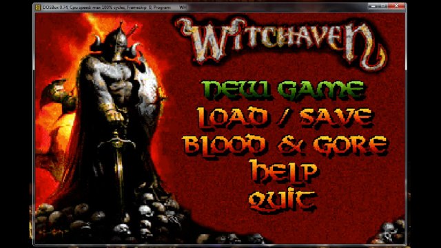 Let's Play Witchaven 1 (Blind) [13]: Here Be Dragons!