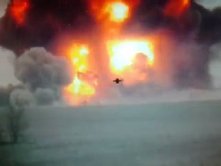 ПТРК Стугна-П уничтожает склад минометных боеприпасов донецких боевиков