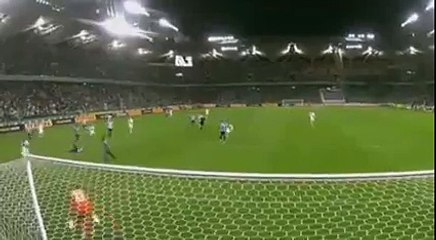 Legia Warszawa vs Cracovia 1-0 Aleksandar Prijovic Goal  22-04-2016