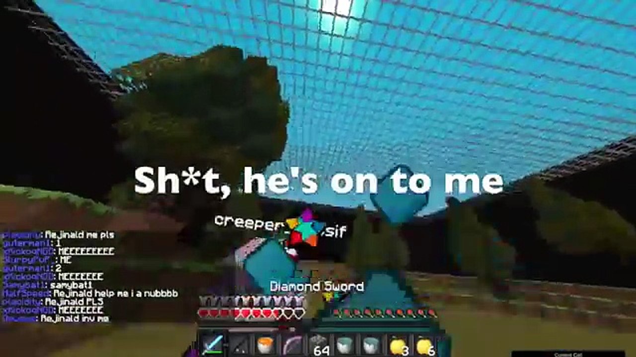 TROLLING MY FRIEND IN MINECRAFT pretending to hack xD APRIL FOOLS