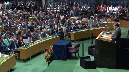Leonardo DiCaprio Speaks at UN Paris Climate.. 22/04/2016