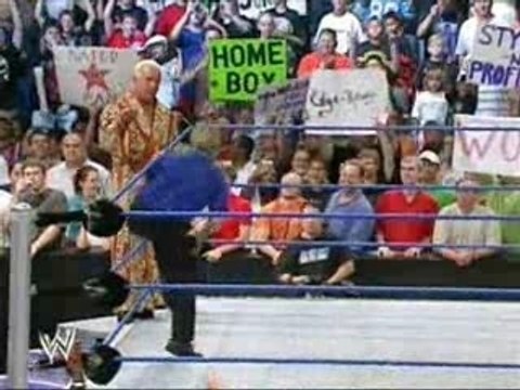 SmackDown 22.06.07: Batista & Ric Flair Vs Edge & MVP