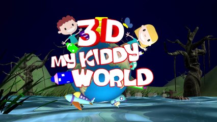 Witch Finger Family Nursery Rhymes in 3D - Halloween Songs for children