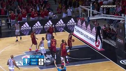 Strasbourg - Galatasaray Odeabank: 66-62 (Maç özeti)