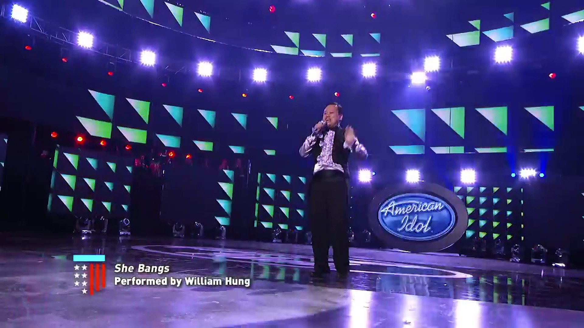 William Hung Performs She Bangs - AMERICAN IDOL - Dailymotion Video