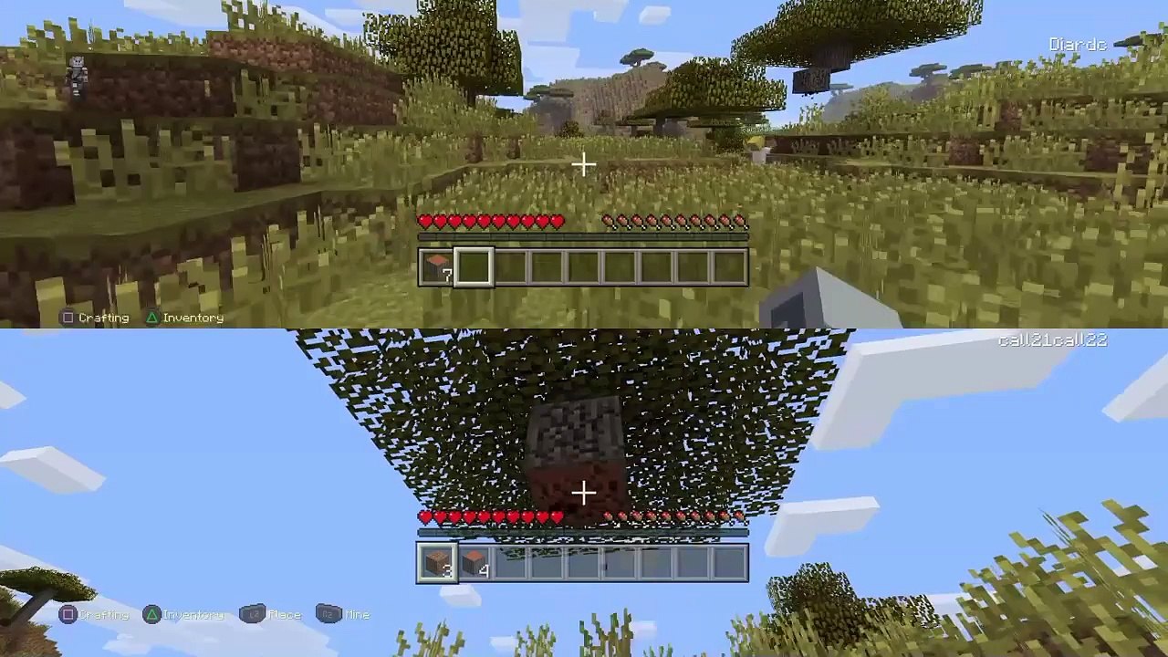 2 player  |minecraft ps4| #5