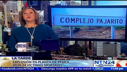 Número de víctimas mortales tras la explosión en planta de PEMEX aumenta a 27