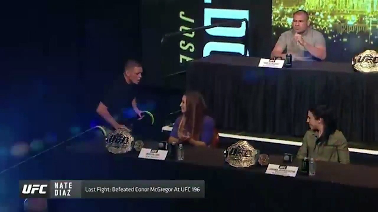 Nate Diaz Presser Highlights - "It's Conor McGregor or Vacation, I'm Not Doing Sh*t!"