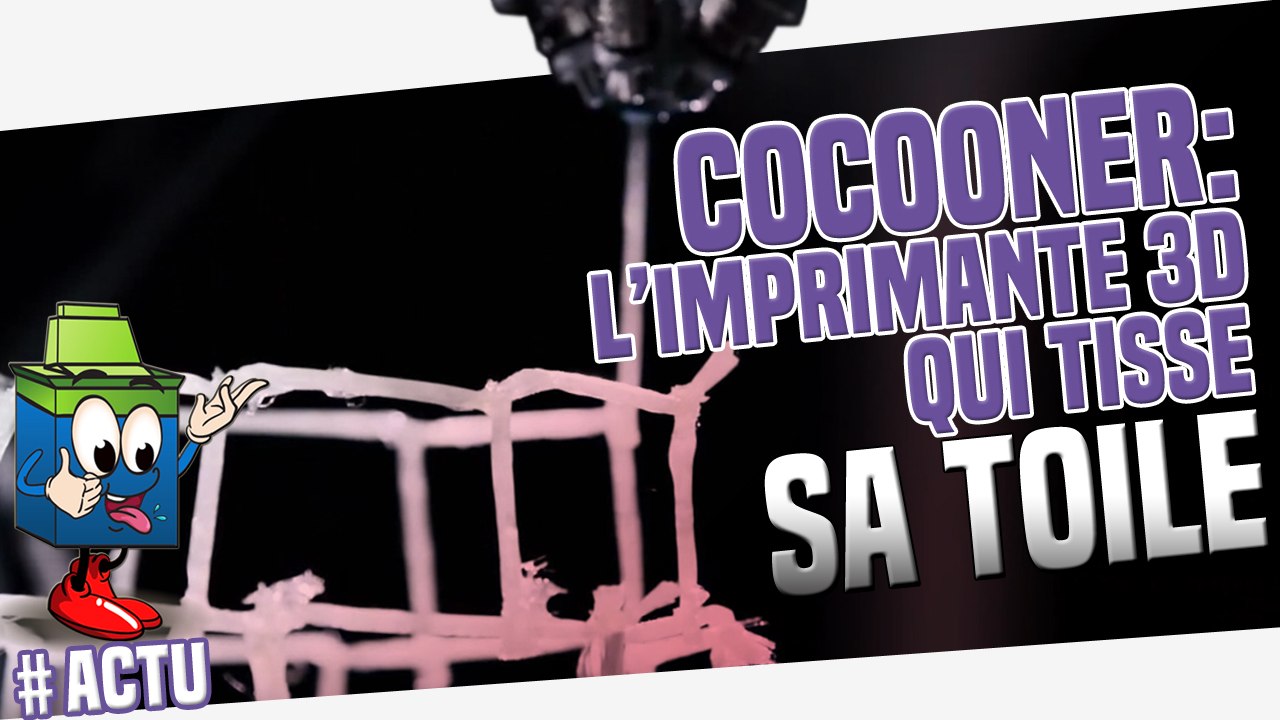 La Cocooner 3D : une imprimante à la forme d'insecte