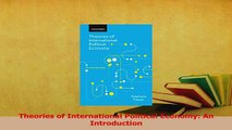 Read  Theories of International Political Economy An Introduction PDF Free