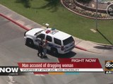 Man accused of dragging woman in Phoenix parking lot
