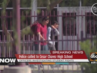 Police called to Cesar Chavez High School