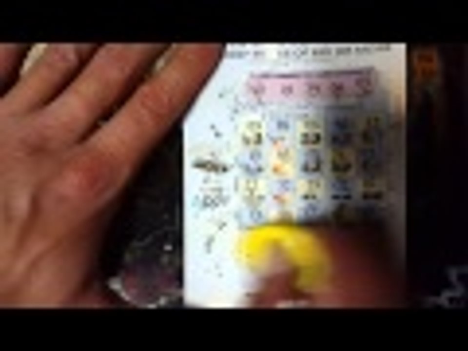 Classic White Scratch N Win part 1