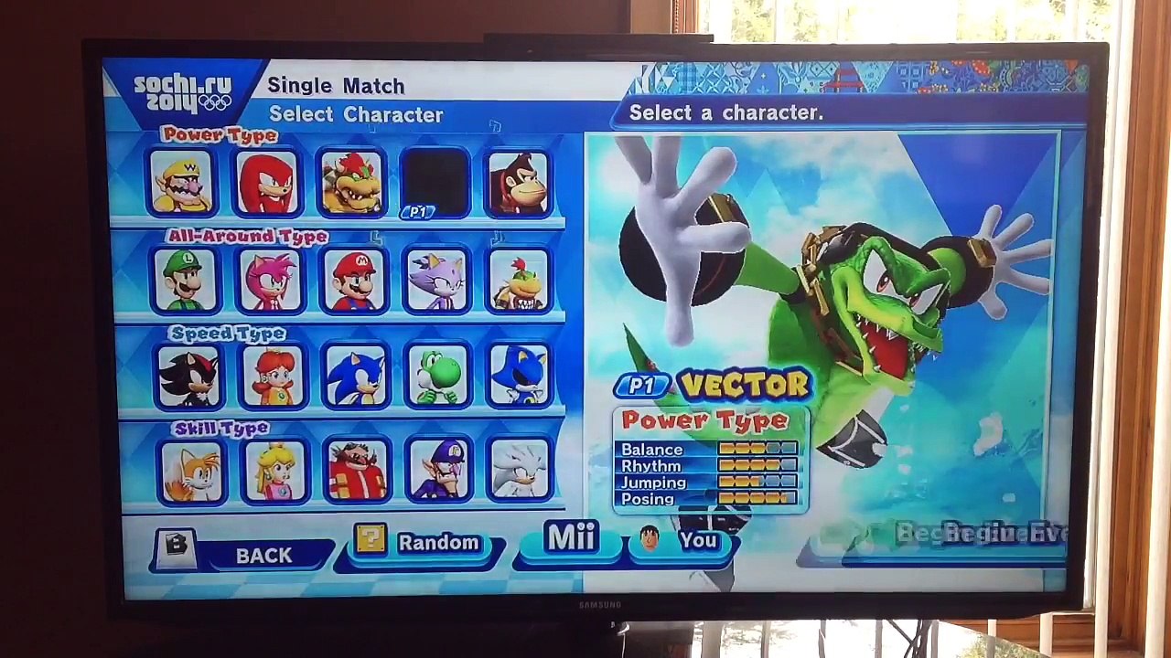 Mario & Sonic at the Sochi 2014 Olympic Winter Games - Figure Skating Singles