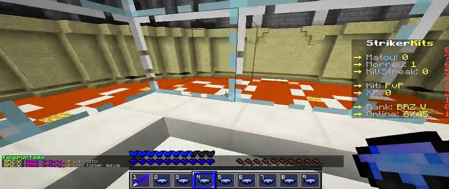 [Minecraft] Servidor KitPvP 1.7 - 1.8 [Pirata- Original] (kits liberados) [SEM LAG]