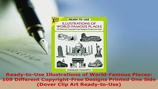 Download  ReadytoUse Illustrations of WorldFamous Places 109 Different CopyrightFree Designs Download Online