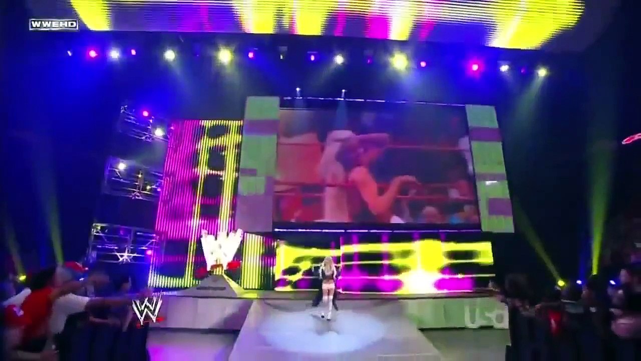 RAW Kelly Kelly vs Maryse 05-02-11