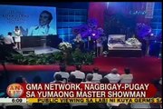 UB: GMA Réseau, nagbigay pugay sa yumaong Maître Showman