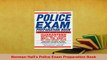 PDF  Norman Halls Police Exam Preparation Book Read Full Ebook