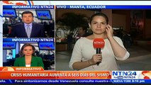 Damnificados en Ecuador agradecen a NTN24 por cobertura de la tragedia