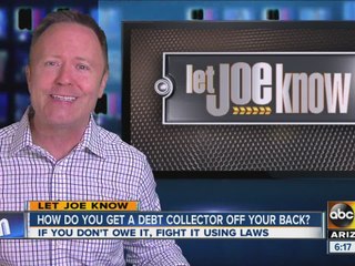 Let Joe know: How to deal with debt collectors