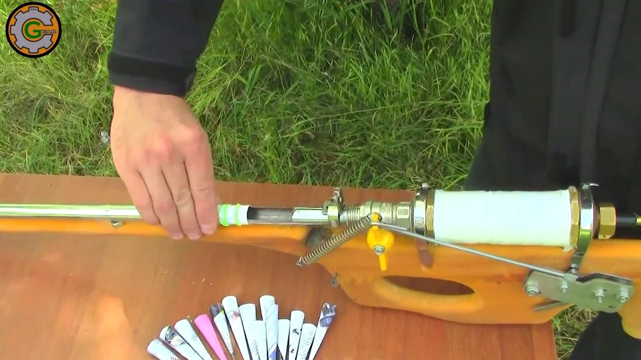 (Homemade air gun) How to make an airgun