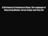 [Read book] A Dictionary of Cantonese Slang: The Language of Hong Kong Movies Street Gangs