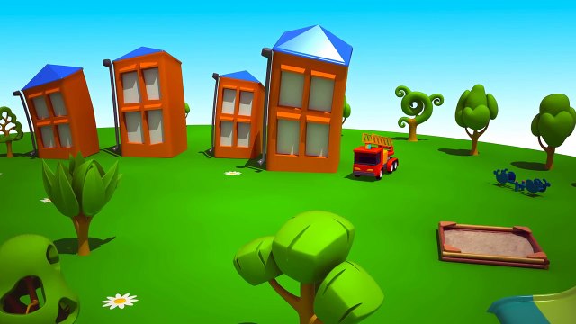 Meraklı kamyon Leo ve çekici - eğitici ve eğlenceli çizgi film