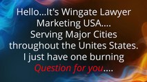 Wingate Custom Injury Lawyer Marketing-Roy Wingate