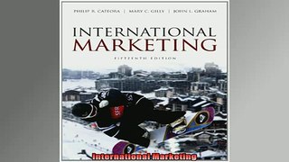 READ book  International Marketing  FREE BOOOK ONLINE