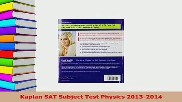 PDF Kaplan SAT Subject Test Physics 20132014 Read Online