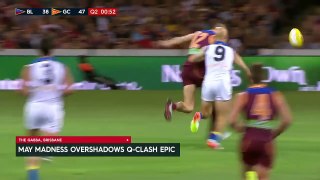 Big Hit In Australian Rules Football Vesrsus Soccer