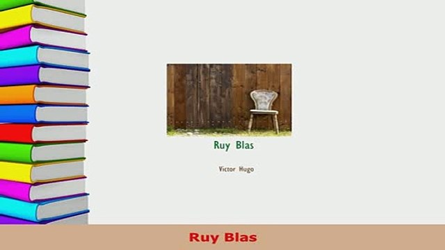 Download Ruy Blas EBook