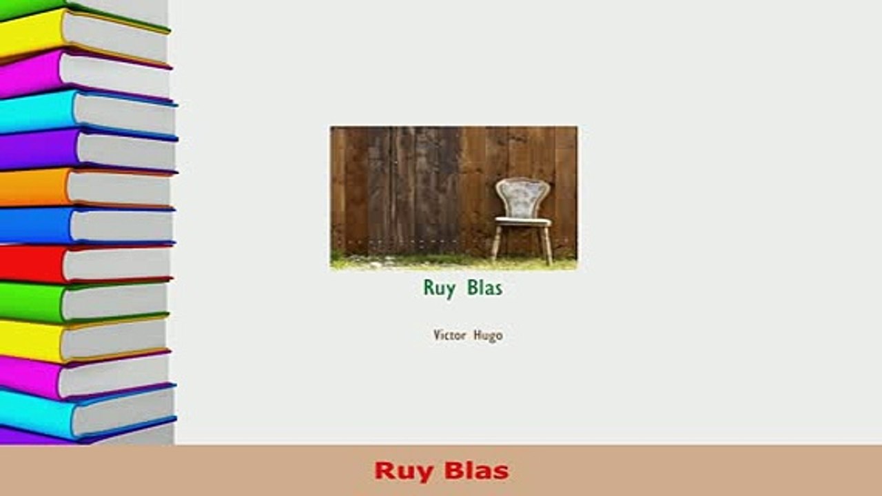 Download  Ruy Blas  EBook