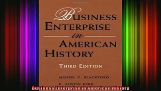 READ book  Business Enterprise in American History Full Free