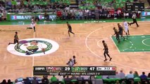 Evan Turner Drops Jeff Teague   Hawks vs Celtics   Game 3   April 22, 2016   NBA Playoffs