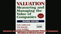 READ book  Valuation Measuring and Managing the Value of Companies Frontiers in Finance Series Online Free