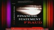 FREE EBOOK ONLINE  Financial Statement Fraud Prevention and Detection Full EBook