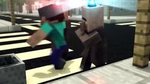 Майнкрафт Пародия на GTA 5 Minecraft Animation