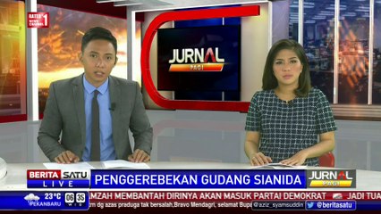 Gudang Bahan Kimia untuk Penambangan Emas Ilegal Digerebek