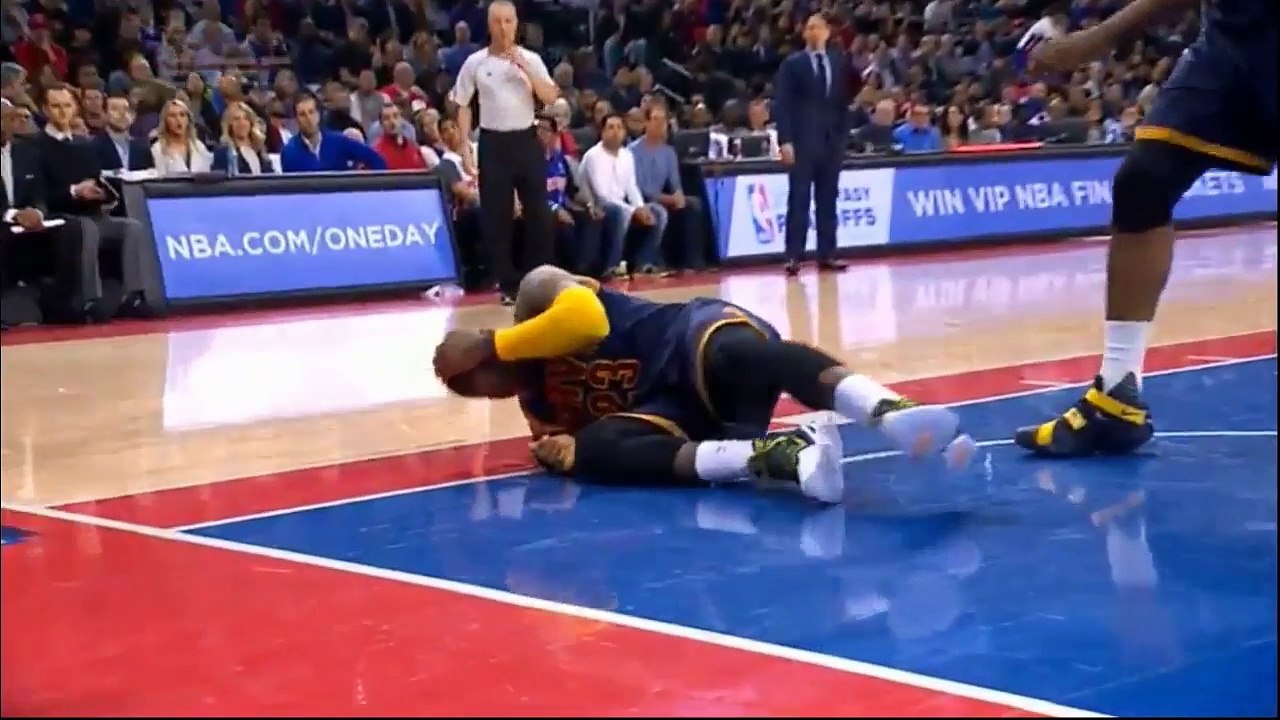 Detroit Pistons on LeBron James (Drummond, Morris)