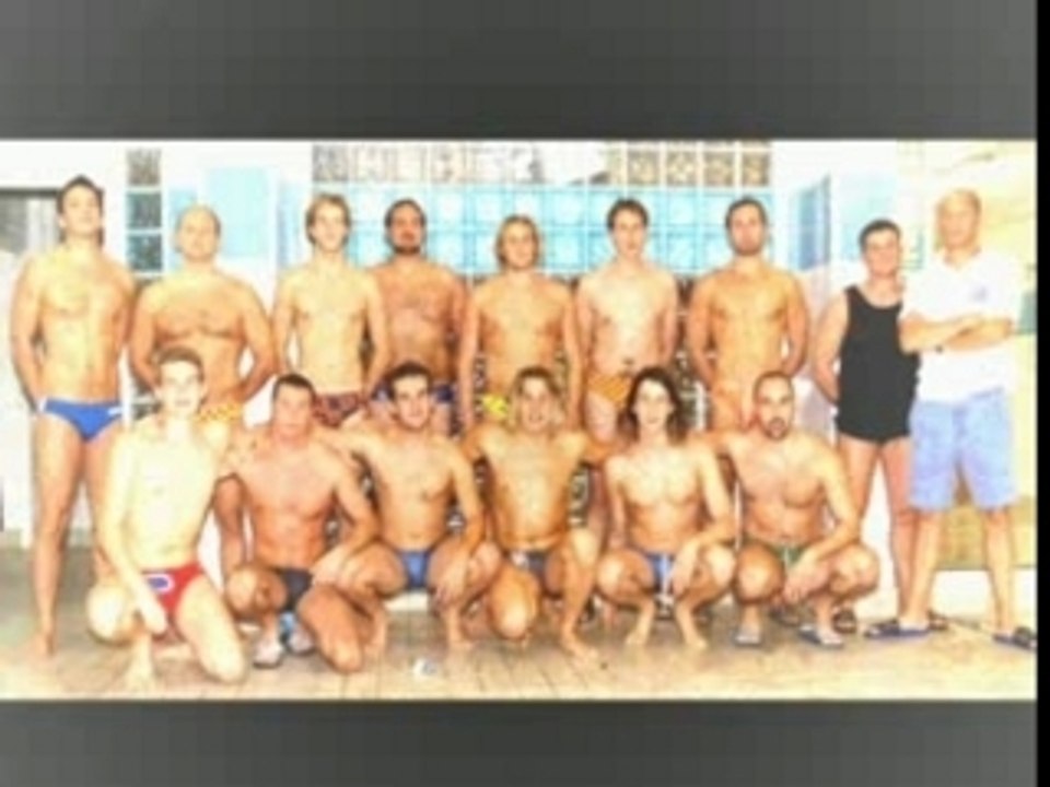 Le crew du water-polo à Douai