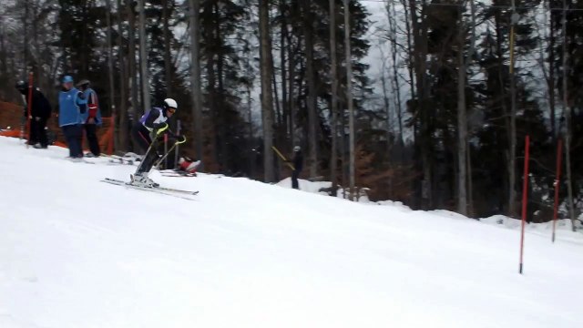 Горные лыжи. SL Буковелиссимо