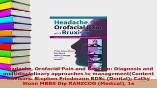 Download  Headache Orofacial Pain and Bruxism Diagnosis and multidisciplinary approaches to PDF Full Ebook