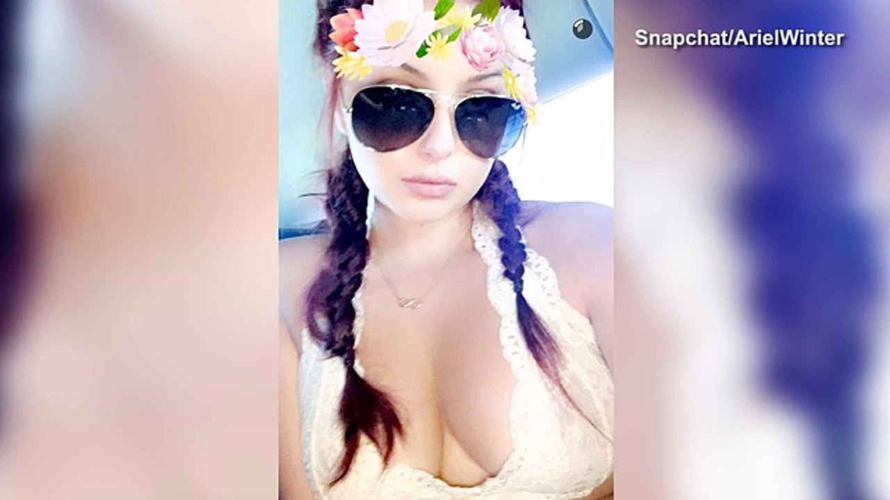 Ariel Winter and Laurent Claude Gaudette arrive at Coachella _ Daily Mail Online
