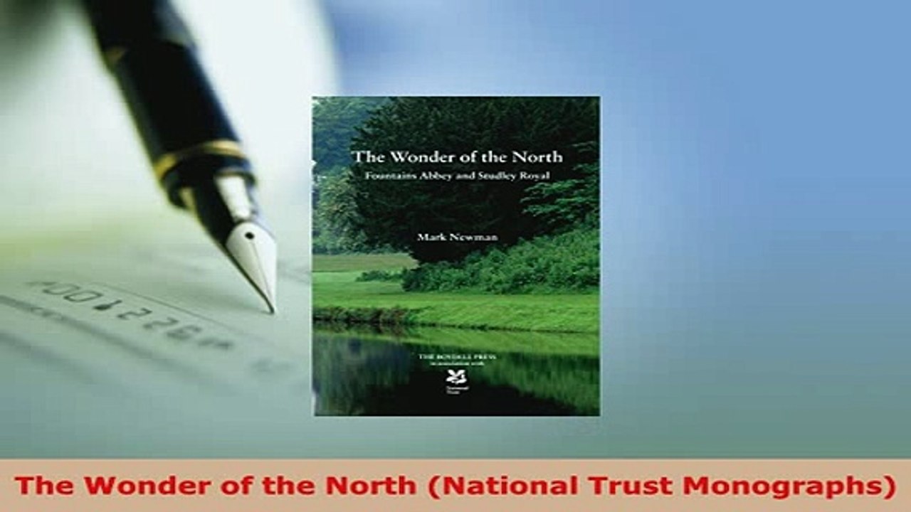 PDF  The Wonder of the North National Trust Monographs PDF Full Ebook
