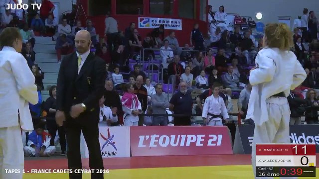 TAPIS 1 - FRANCE CADETS CEYRAT, 2016 - LIVE 2 (65)