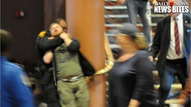 Anti-Trump Protester Put In A Chokehold By Cop At The Connecticut Rally