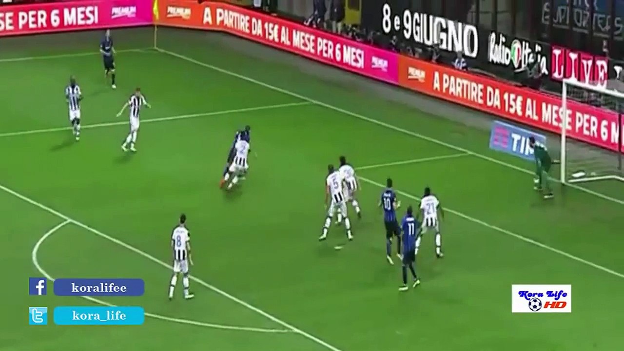 اهداف مباراة انتر ميلان واودينيزي 3-1 ( 23-04-2016 ) الدوري الايطالي
